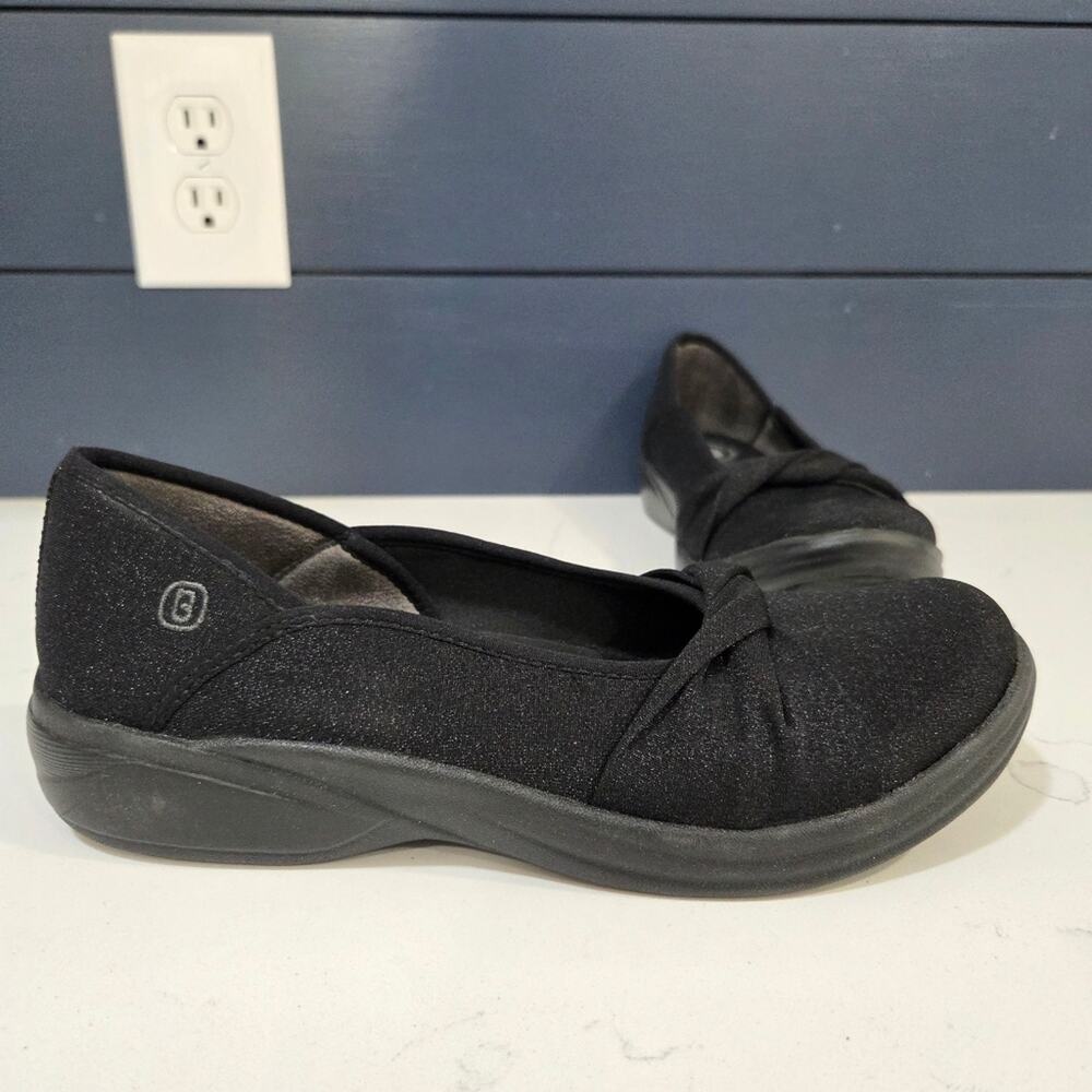 Bzees Paris Slip On Machine Wash Twist Front Detail Comfort Cloud Insoles Sz 8 - Picture 1 of 11